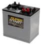 Super Start Fleet & Heavy Duty AGM Top Post Battery Group Size GC2