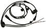 Standard Ignition 2 Terminal ABS Speed Sensor Wire Harness