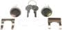 Standard Ignition Chrome-Plated Door Lock Kit