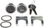 Standard Ignition Chrome-Plated Door Lock Kit