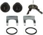 Standard Ignition Black Door Lock Kit