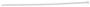 Standard Ignition 11-1/2 Inch White Nylon Tie Strap