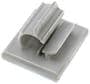 Standard Ignition 1/4 Inch Diameter Gray Nylon Wire Clip