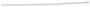 Standard Ignition 11-1/2 Inch White Nylon Screw Mount Wire Tie