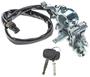 Standard Black, Silver Ignition Switch