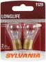 SYLVANIA 1129 Long Life Incandescent Mini Bulb (Pack of 2)