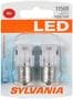 SYLVANIA Bulb; 1156R Red SYL LED Mini Bulb; LED; 2 Pack
