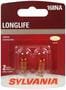 SYLVANIA 168NA Amber Long Life Incandescent Mini Bulb (Pack of 2)