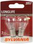 SYLVANIA 2057 Long Life Incandescent Mini Bulb (Pack of 2)