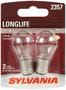 SYLVANIA 2357 Long Life Incandescent Mini Bulb (Pack of 2)