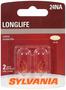 SYLVANIA 24NA Amber Long Life Incandescent Mini Bulb (Pack of 2)