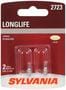 SYLVANIA 2723 Long Life Incandescent Mini Bulb (Pack of 2)