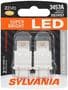SYLVANIA 3457 High Performance Amber ZEVO LED Mini Bulb (Pack of 2)