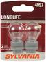 SYLVANIA 4057 Long Life Incandescent Mini Bulb (Pack of 2)