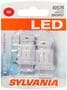 SYLVANIA 4057 Red LED Mini Bulb (Pack of 2)