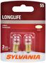 SYLVANIA 55 Long Life Incandescent Mini Bulb (Pack of 2)