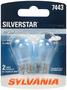 SYLVANIA 7443 SilverStar Incandescent Mini Bulb (Pack of 2)