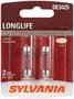 SYLVANIA DE3425 Long Life Incandescent Mini Bulb (Pack of 2)