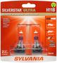SYLVANIA H11B High Performance SilverStar Ultra Halogen Headlight Bulb (Pack of 2)