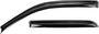 TrailFX Outside, Low Profile Smoke Window Air Deflector