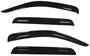 TrailFX Outside, Low Profile Smoke Window Air Deflector