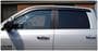 Tough Guard Form Fit Outside Mount Black, Matte Window Air Deflector