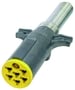 Tectran Manufacturing 7 Terminal 7-Way Auxiliary Plug And Socket