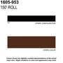 Trimbrite Prostripe 1/2 Inch x 150 Foot Brown Striping Tape
