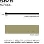 Trimbrite Prostripe 1/4 Inch x 150 Foot Sandstone Striping Tape