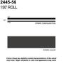 Trimbrite Prostripe 5/16 Inch x 150 Foot Matte Black Striping Tape