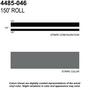 Trimbrite Prostripe 1/2 Inch x 150 Foot Light Charcoal Striping Tape