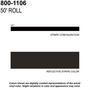 Trimbrite Prostripe 1/4 Inch x 50 Foot Black Striping Tape