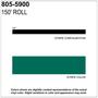 Trimbrite Prostripe 1/4 Inch x 150 Foot Dark Green Striping Tape