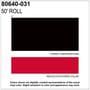 Trimbrite Prostripe 2 Inch x 50 Foot Red Striping Tape