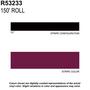 Trimbrite Prostripe 1/2 Inch x 150 Foot Light Burgundy Striping Tape
