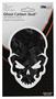 Trimbrite Ghost Carbon Skull Black, White Vinyl Decal
