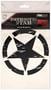Trimbrite Patriotic Star Decal, 5" Set Of 2