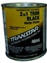 Transtar 1 Quart Matte Black Trim Paint