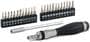 Titan Precision Ratcheting Screwdriver Set Hex, Phillips, Slotted, Star, Triwing