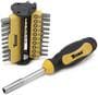 Titan PH0, PH1, PH2, PH3 3.5mm, 4.5mm, 5.5mm, 6mm, 8mm, 2mm, 2.5mm, 3mm, 4mm, 5mm, 6mm, 8mm S1, S2 T9, T10, T15, T20, T25, T27, T30, T40 Hex, Phillips, Slotted, Square, Star 1 Inch Screwdriver