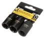 Titan 3 Piece 1/2 Inch Drive Male Star Socket Set