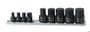 Titan 9 Piece 1/4, 3/8 Inch Drive Hex Metric Socket Set