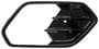 TYC Black Fog Light Cover