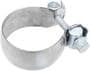 URO Parts 2-9/16 Inch Stainless Steel Exhaust Clamp