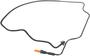 URO Parts 3-15/16 Inch I.D. Nylon Coolant Overflow Hose
