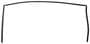 URO Parts Windshield Molding