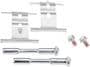 URO Parts Brake Pad Installation Kit