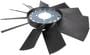 URO Parts Plastic Cooling Fan Blade