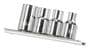 UltraSteel 5 Piece 3/8 Inch Drive Male Star Socket Set