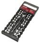 UltraSteel 19 Piece 3/8 Inch Drive 6 Point SAE, Metric Socket Set